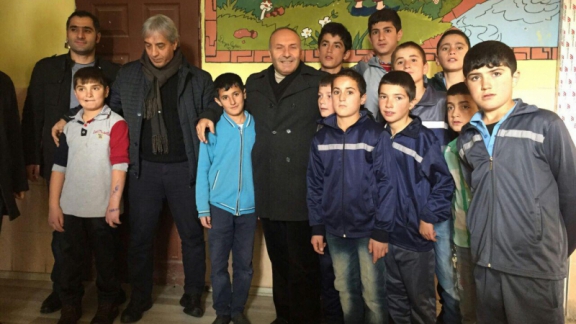 İl Milli Eğitim Müdürümüz Sayın Mehmet Emin KORKMAZ Erler Yatılı Bölge Ortaokulunu ziyaret etti.