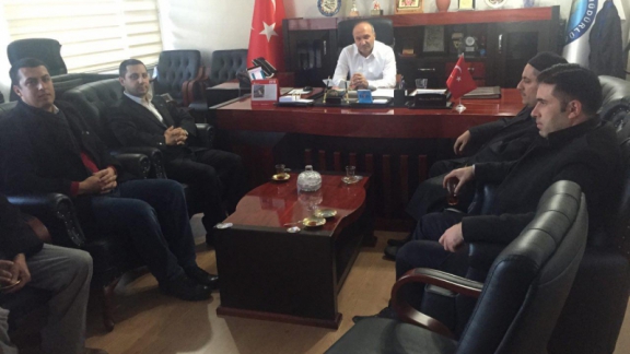 Ensar Vakfı Bitlis Şubesi Müdürlüğümüzü ziyaret etti.