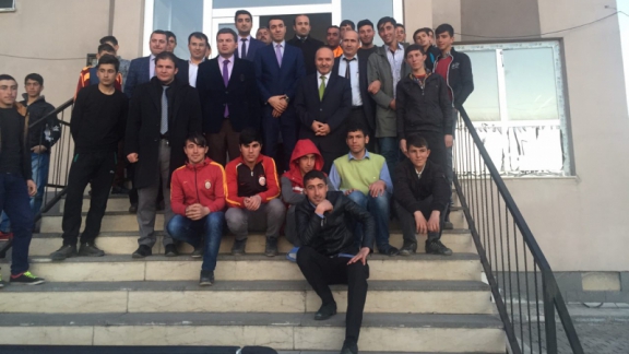 Sayın İl Milli Eğitim Müdürümüz Mehmet Emin KORKMAZ Güroymak´ta toplantı yaptı.