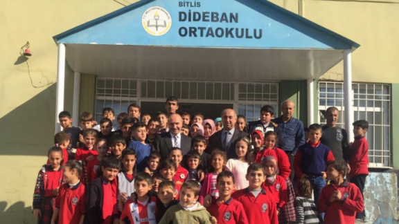 Dideban Ortaokulu ziyareti