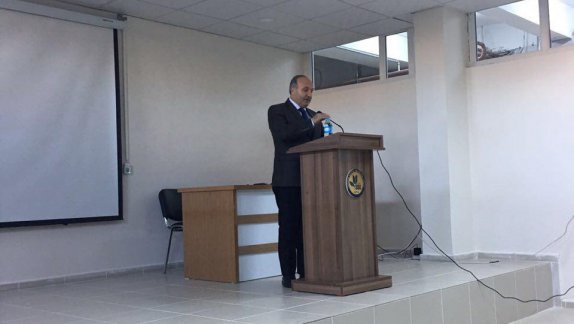 İl Milli Eğitim Müdürü Sayın M. Emin KORKMAZ Tatvan Sosyal Bilimler Lisesini Ziyaret Etti.