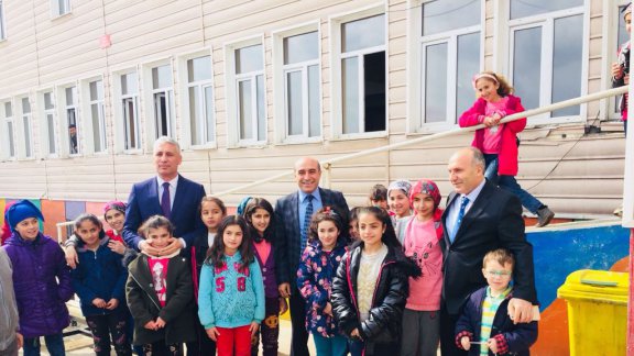 İl Milli Eğitim Müdürümüz Sayın Mehmet Emin KORKMAZ Mutki İlçesin de bulunan Yatılı Bölge Ortaokullarını Ziyaret Etti