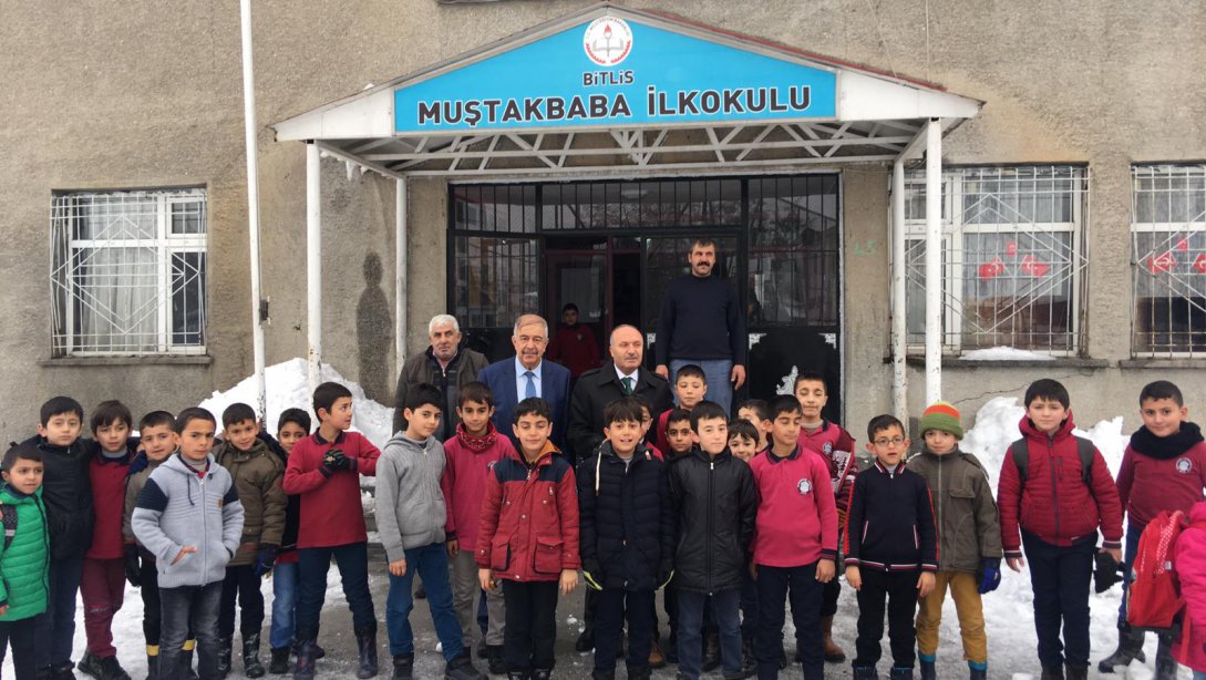 İl Milli Eğitim Müdürümüz Sayın Mehmet Emin KORKMAZ Merkez Mustakbaba İlk ve Ortaokulunu Ziyaret Etti