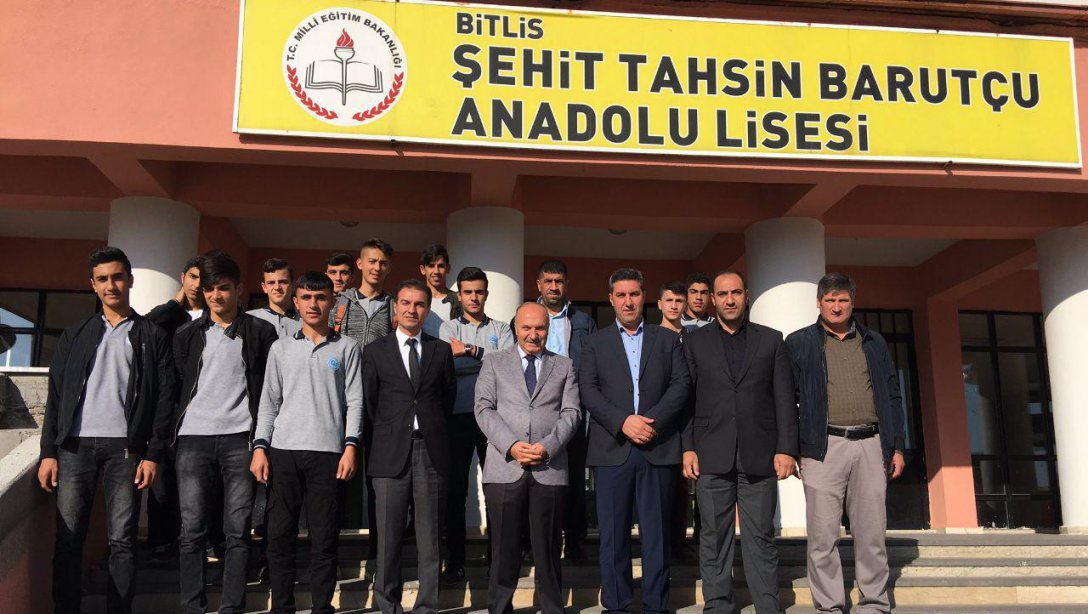 Bitlis Merkez Şehit Tahsin Barutçu Anadolu Lisesi Ziyareti