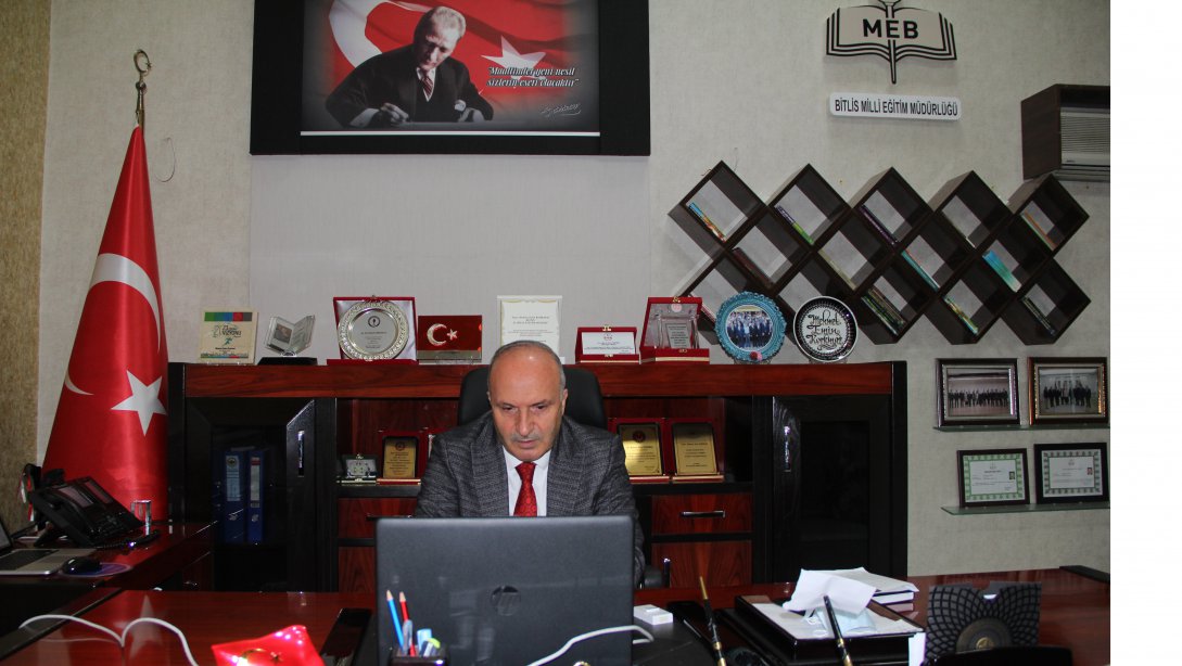 İl Müdürümüz Sayın Mehmet Emin KORKMAZ Ortaöğretim Müdürleri ile Toplantı Düzenledi