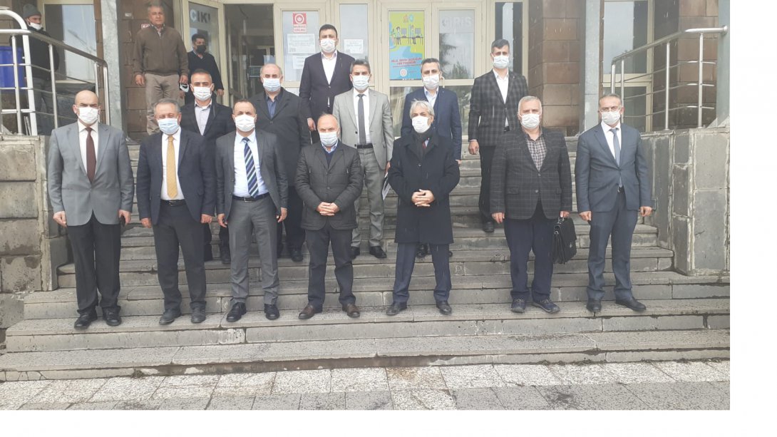 İl Müdürümüz Sayın Mehmet Emin Korkmaz Başkanlığına Toplantı Düzenlendi
