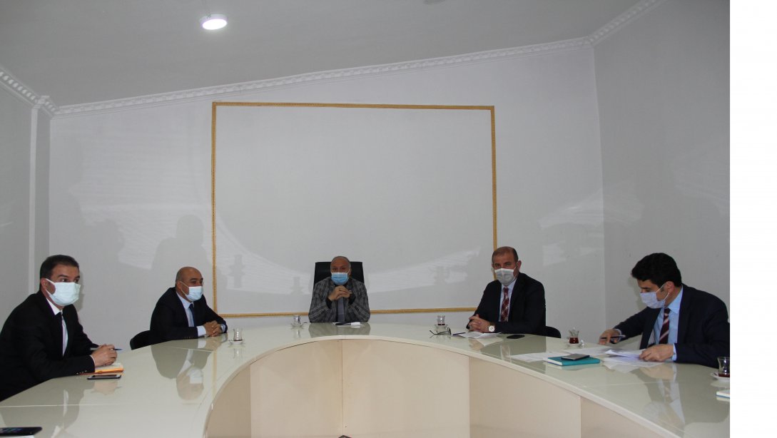 İl Müdürümüz Sayın Mehmet Emin Korkmaz Başkanlığında Haftalık Değerlendirme Toplantısı
