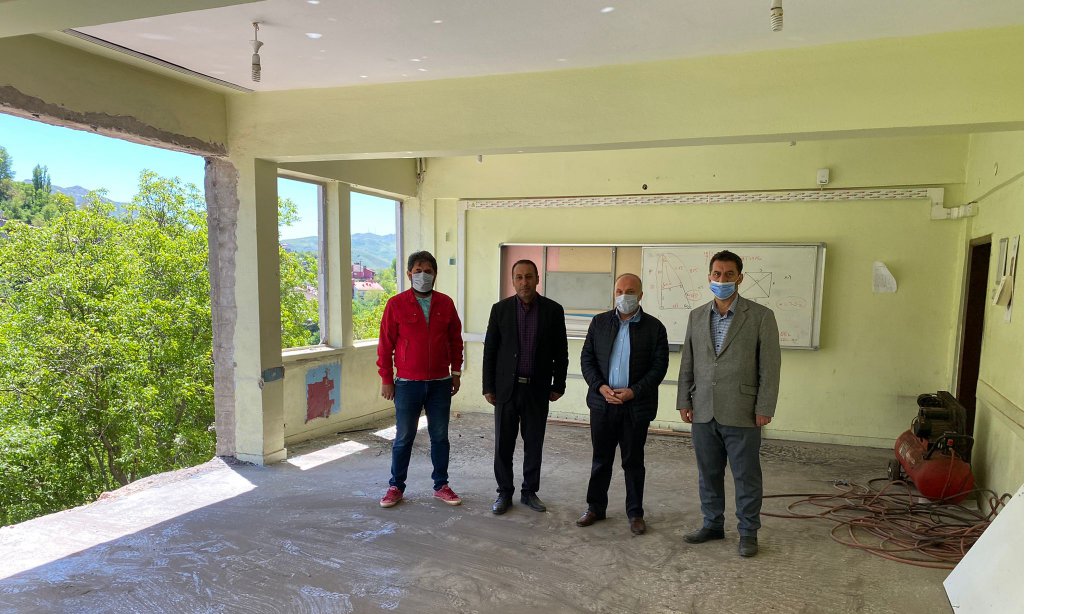 İl Müdürümüz Sayın Mehmet Emin Korkmaz'ın Güzeldere MTAL Ziyareti