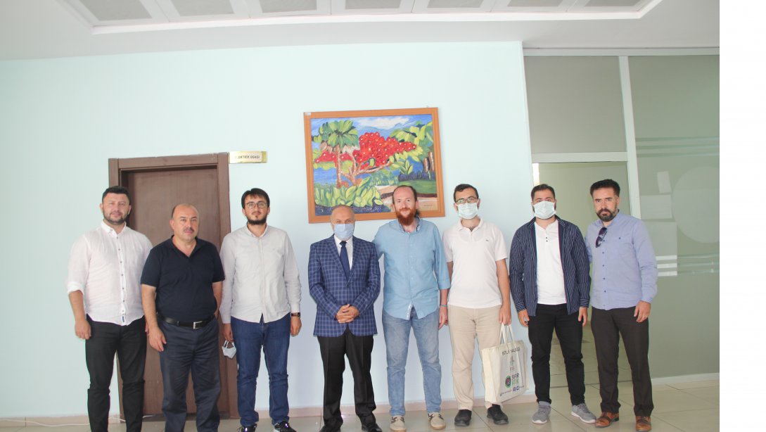 Genç Önder Derneği Başkanından İl Müdürümüz Sayın Mehmet Emin Korkmaz'a Ziyaret