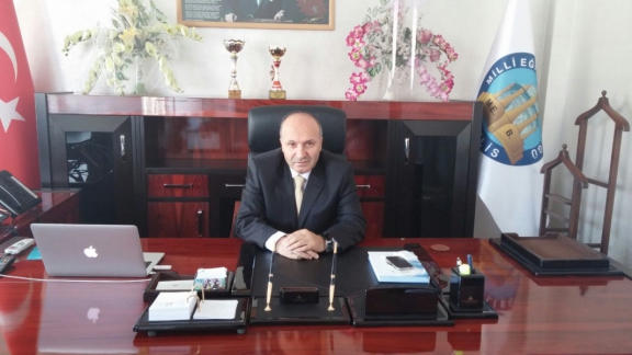 Milli Eğitim Müdürü Sayın Mehmet Emin KORKMAZ, yeni görevine başladı.