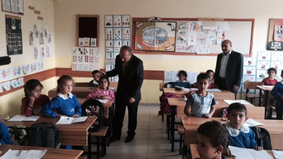 İl Milli Eğitim Müdürümüz Sayın Mehmet Emin KORKMAZ´ın Okul ziyaretleri