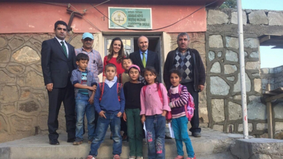 İl Milli Eğitim Müdürümüz Sayın Mehmet Emin KORKMAZ ve Şube Müdürü Kayahan SUBAŞI ile birlikte Tatvan Beştaş Köyü İlkokulu incelemeleri