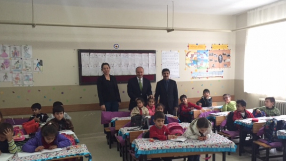İl Milli Eğitim Müdürümüz Sayın Mehmet Emin KORKMAZ Tatvan Suffe İlkokulunu ziyaret etti ve incelemelerde bulundu.