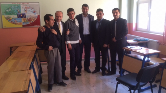 İl Milli Eğitim Müdürümüz Sayın Mehmet Emin KORKMAZ Ahmet Eren Eğitim Uygulama Okulunu ziyaret etti.
