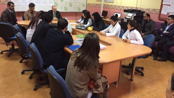 İl Milli Eğitim Müdürümüz Sayın Mehmet Emin KORKMAZ Beş Minare Lisesini ziyaret etti.