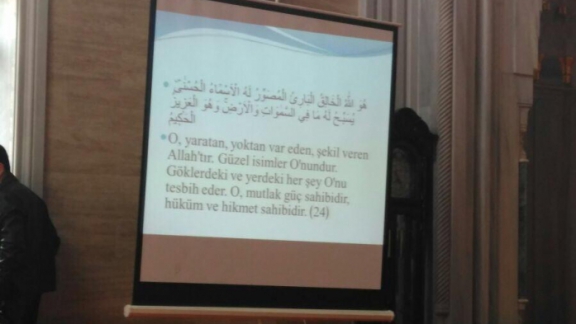 Tatvan İbadullah Camiinde İmam Hatip Liseleri Arası Kur´an-ı Kerim´i güzel okuma yarışması yapıldı.