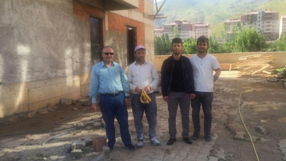 Sayın İl Milli Eğitim Müdürümüz Mehmet Emin KORKMAZ inşaatlarda incelemelerde bulundu.