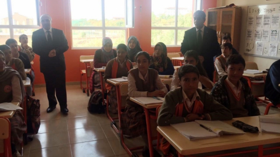 Ahlat İlçemizdeki Atatürk Ortaokulu ziyareti