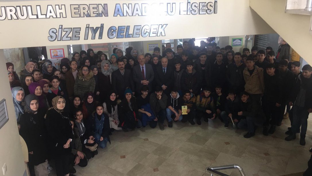 Eğitimci Yazar Halit Ertuğrul Bitlisli Öğrencilerle Buluştu