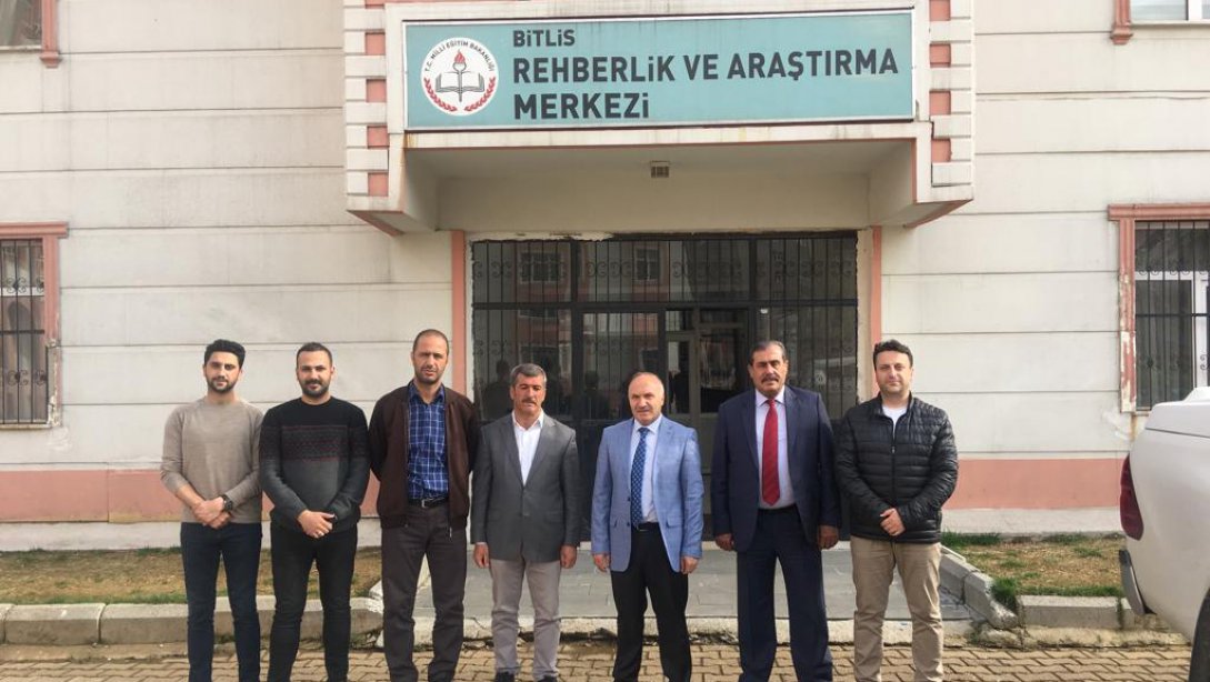 Bitlis Rehberlik ve Araştırma Merkezi ve Ölçme Değerlendirme Merkezi Ziyareti
