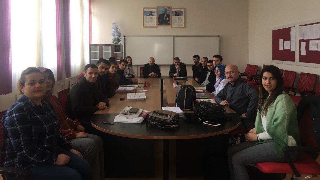 İl Milli Eğitim Müdürümüz M. Emin Korkmaz Bitlis Lisesi Öğretmenlerini Ziyaret Etti