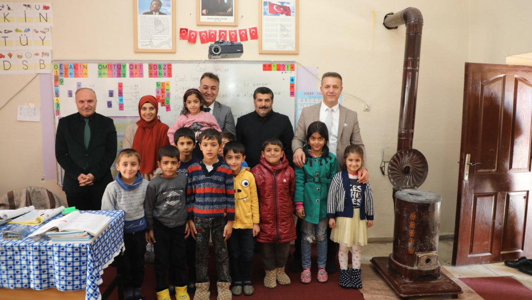 Vali Sayın Oktay Çağatay ile Birlikte Köy Okulları Ziyareti