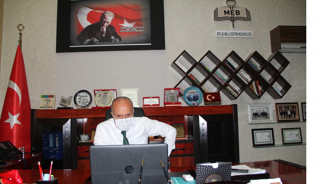 İl Müdürümüz Sayın Mehmet Emin KORKMAZ Ortaokul Müdürleri ile Toplantı Düzenledi