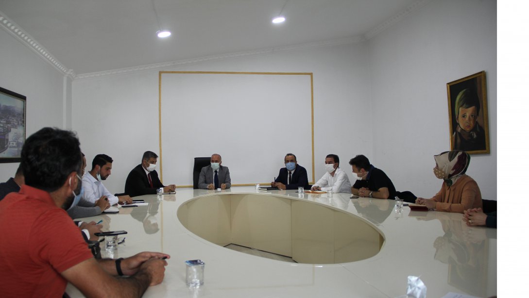 İl Müdürümüz Sayın Mehmet Emin KORKMAZ Ar-Ge Ekibi ile Toplantı Düzenledi