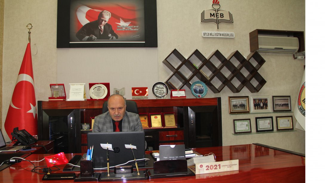 İl Müdürümüz Sayın Mehmet Emin Korkmaz, İlçe Müdürleri ile Toplantı Düzenledi