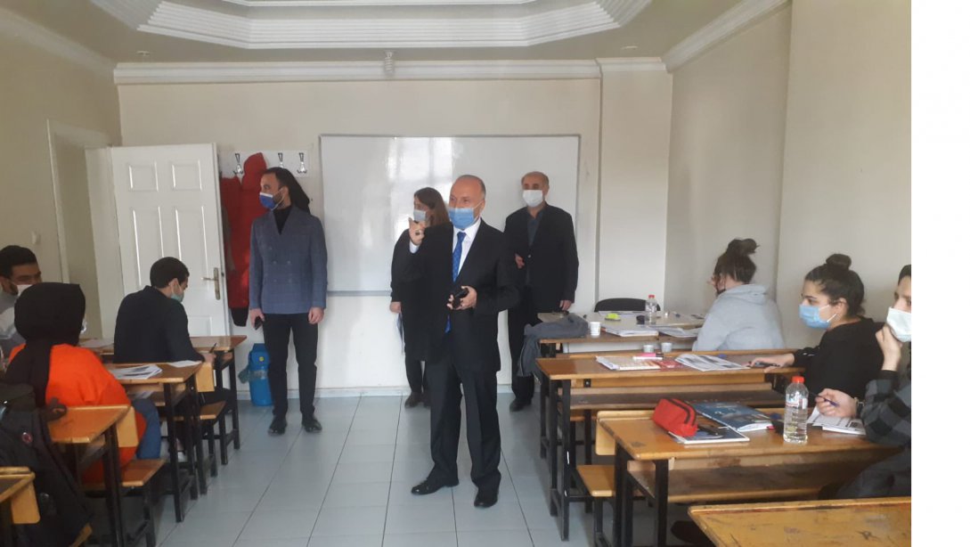 İl Müdürümüz Sayın Mehmet Emin Korkmaz'ın Halk Eğitim Merkezi DYK Ziyareti