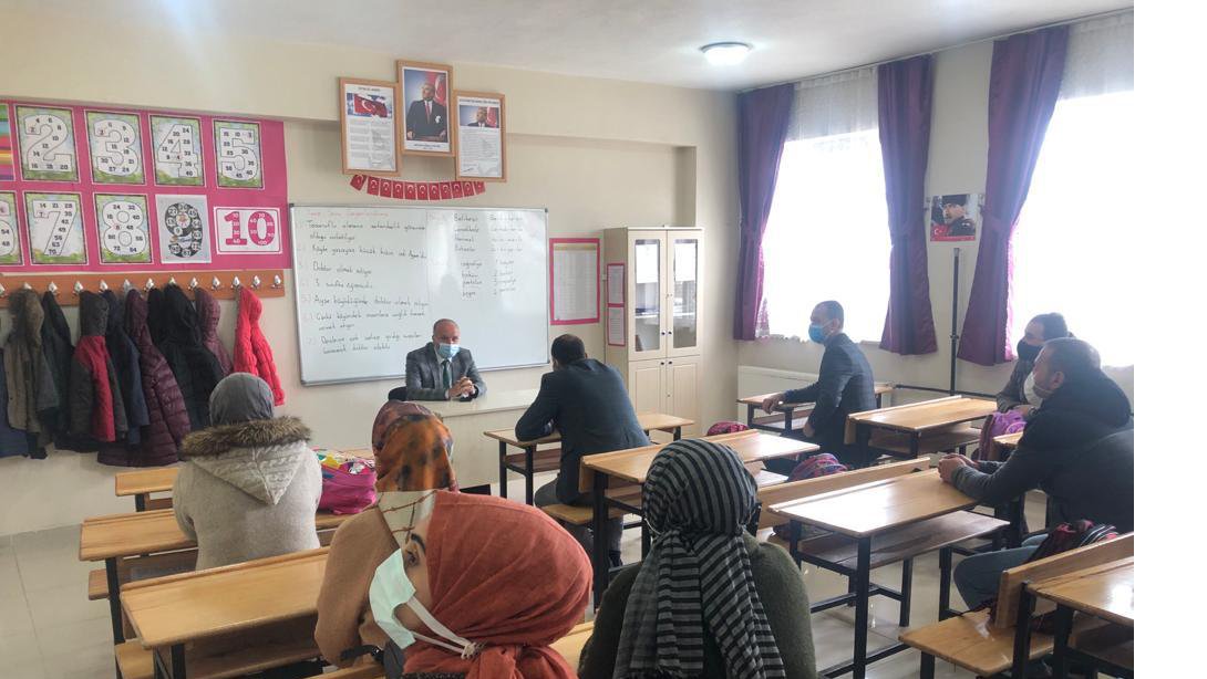 İl Müdürümüz Sayın Mehmet Emin Korkmaz'ın Okul Ziyareti