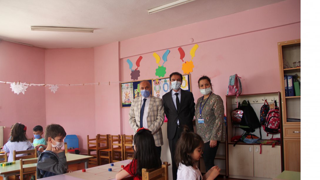 İl Müdürümüz Sayın Mehmet Emin Korkmaz Sevgili Öğretmenim Anaokulunu Ziyaret Etti