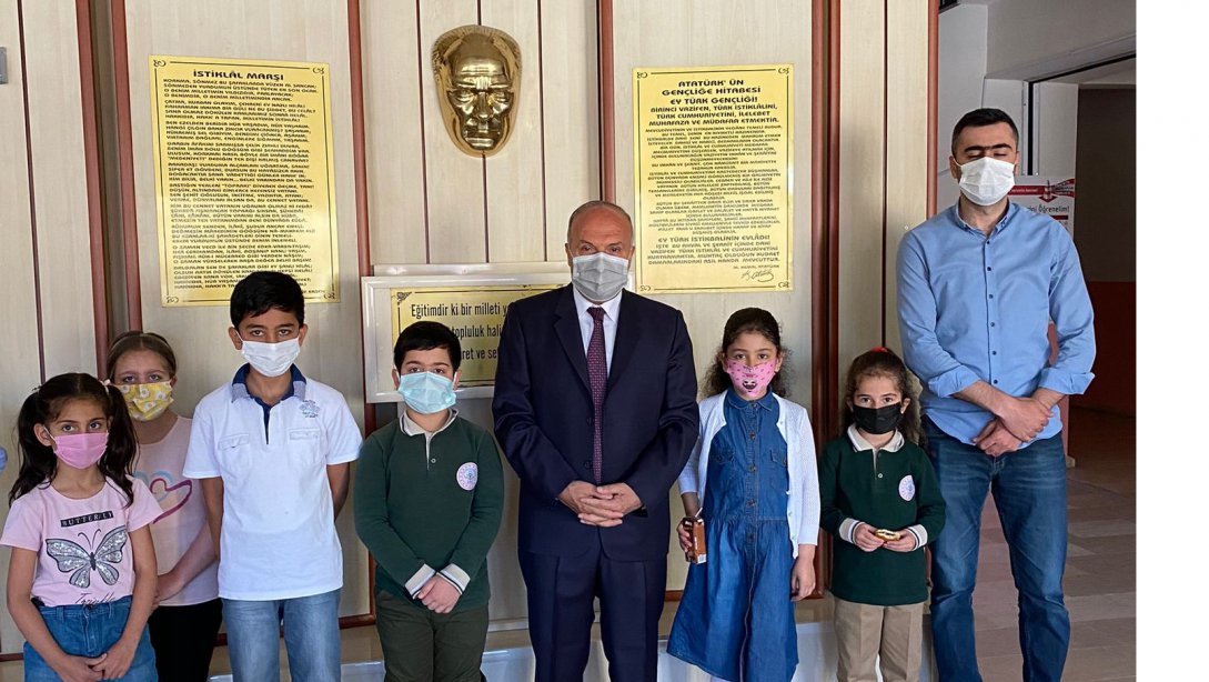 İl Müdürümüz Sayın Mehmet Emin Korkmaz, Oya Havare İlkokulunu Ziyaret Etti
