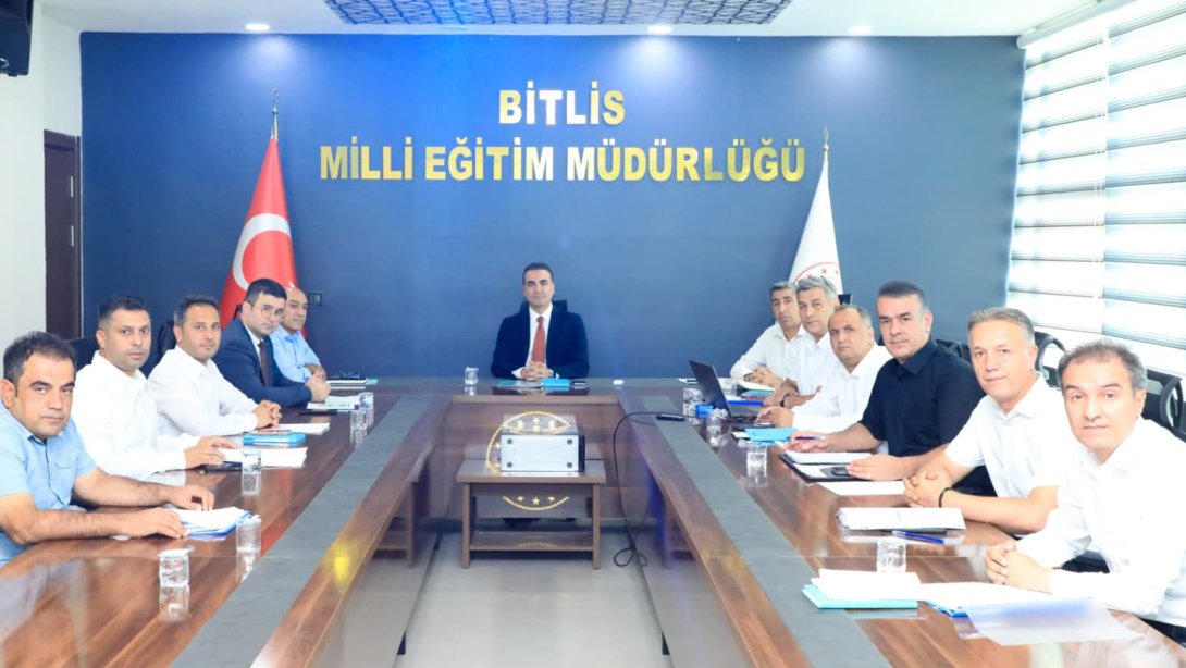 İlçe Millî Eğitim Müdürleri Kurulu Toplantısı Gerçekleştirildi