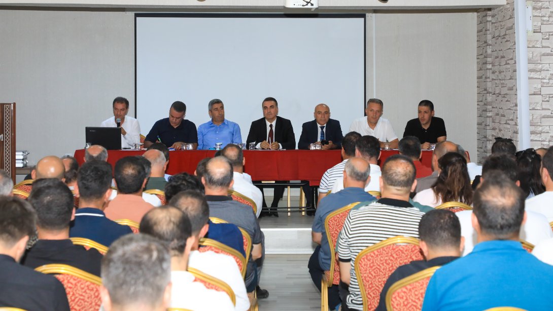 İlçe Eğitim Kurumu Müdürleri Kurulu Toplantısı gerçekleştirildi.