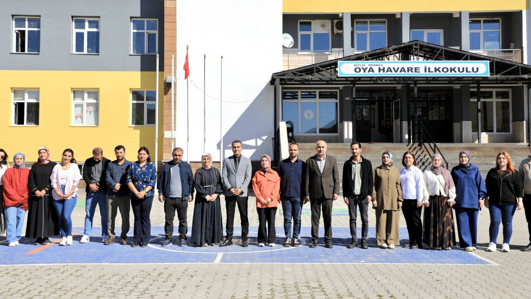 İl Millî Eğitim Müdürümüz Tayfun ÖZYOLCU, Oya Havare İlkokulunda Harezmi Eğitim Modelini İnceledi.