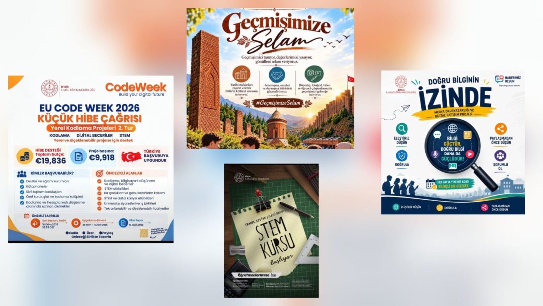 BİTLİS'TE EĞİTİMİN GELECEĞİNE DÖRT GÜÇLÜ ADIM
